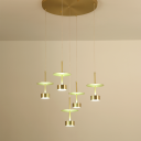 Loft Industry Modern - Brass Rain